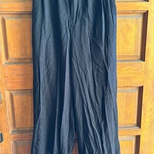 Elegant Black Wide Leg Pants